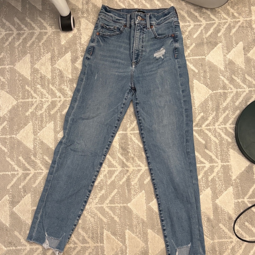 Express Mom Jean Super High Rise